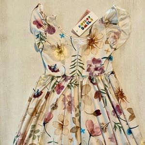 NWT Dot Dot Smile Empire Dress 5/6